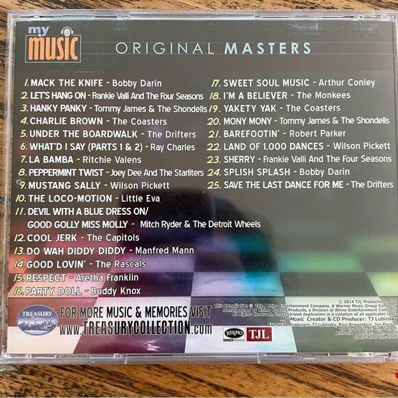 3 for $15 || My Music Original Masters 50s 60s Party Songs Volume 3 - Picture 6 of 6